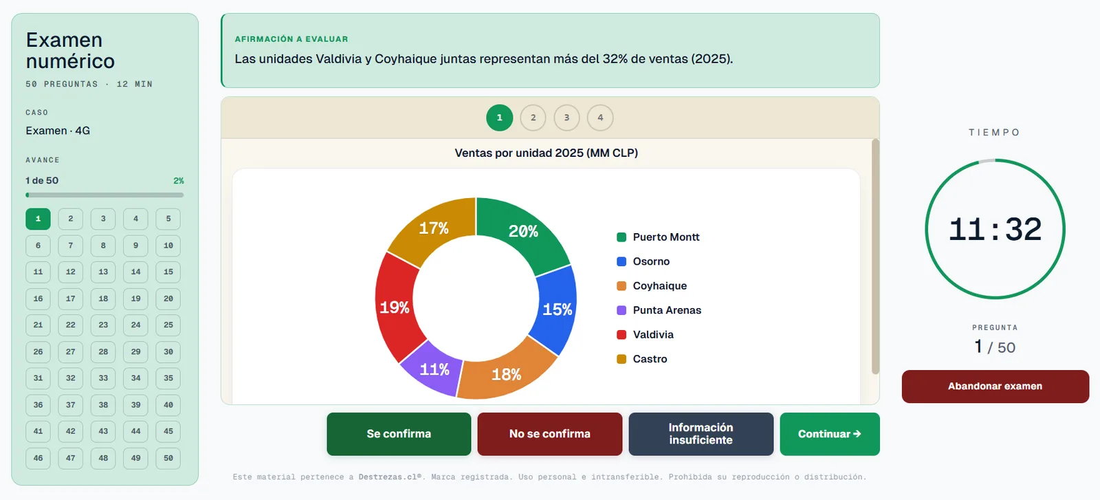 Simulador de Razonamiento numérico